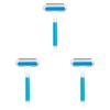 Pet Hair Remover, Pet Hair Removal Brush, 4 In1 Pet Hair Removal Tool with Extra Long Handle, Reusable Pet Hair Remover for Furniture, Multifunctional Remover for Dog, Cat Fur (3Pcs_Blue02) view 1