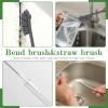 15pcs Crevice Cleaning Brush, Hard Bristle Scrub Brushes Tools, Multifunctional Grout Brush for Home, Bathroom, Ktichen, Window and Corners view 2
