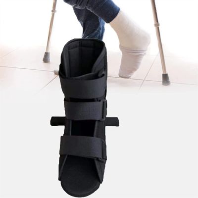 JIANGSHUAIM Foot Orthosis, Foot Fracture Boot, Ankle Correction Joint Foot Support, Breathable and Comfortable Multi-Angle Adjustment, for Ankle Foot Fracture Ligament Fixation Protector(Small)