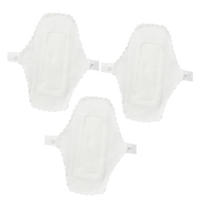 3Pcs Cloth Sanitary Pads Washable Reusable Underpants Lining for Uses Comfortable Period Protection for Women