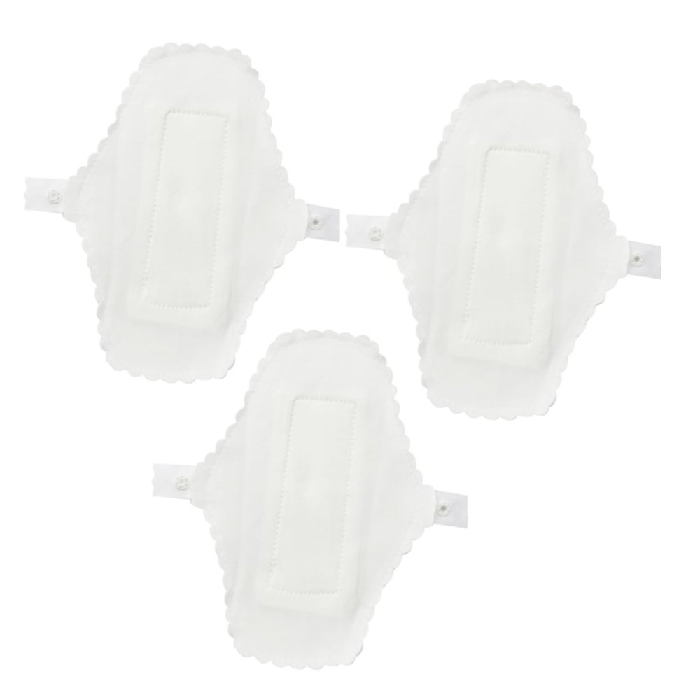 3Pcs Cloth Sanitary Pads Washable Reusable Underpants Lining for Uses Comfortable Period Protection for Women
