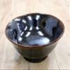 Castle Enterprises Premium Noodle Craftsman Kits, Warped Round Highland, Ramen Donburi, Kiln Oil Droplets (Diameter 8.5 inches (21.5 cm), Height 3.5 inches (9 cm), Weight 28.2 oz (800 g), Capacity view 3