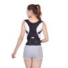 KUYBTU Full Back Support Belt Magnetic Corrector Back Brace Therapy Corset Lumbar Brace Waist Support Belt for Men Women Teenagers Back Shoulder Pain Relief-Black-M view 2