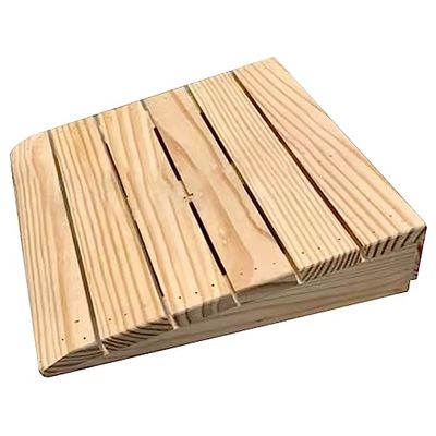 Indoor Threshold Ramps, Solid Wood Curb Ramps, 7-15 cm Rise Portable Non-Slip Threshold Ramps for Garage, Patio Door Shed, Loading Dock, Driveway Wheelchair Sidewalk (Siz ()