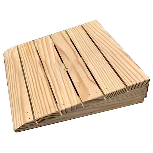 Indoor Threshold Ramps, Solid Wood Curb Ramps, 7-15 cm Rise Portable Non-Slip Threshold Ramps for Garage, Patio Door Shed, Loading Dock, Driveway Wheelchair Sidewalk (Siz ()
