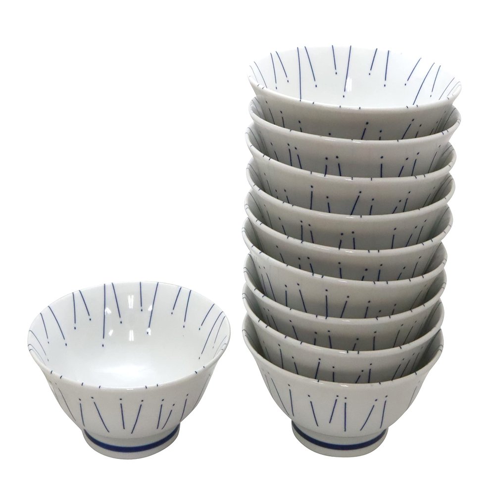 Castle Enterprise, Premium Noodle Craftsman Kits, Warped Round Highland, Ramen Donburi, Satsuki Rain Tokusa (Diameter 8.5 inches (21.5 cm), Height 3.5 inches (9 cm), Weight: 28.2 oz (800 g), Capacity