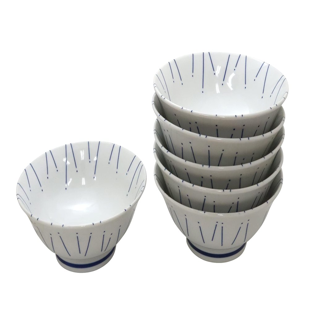 Castle Enterprise, Premium Noodle Craftsman Kits, Warped Round Highland, Ramen Donburi, Satsuki Rain Tokusa (Diameter 8.5 inches (21.5 cm), Height 3.5 inches (9 cm), Weight: 28.2 oz (800 g), Capacity