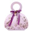 20 PCS Small Gift Boxes, Flower & Bird Party Favor Boxes Goodie Bags with Handle, Velvet Bow, Pearl Pendant for Wedding Anniverary Valentine's Day Birthday Party Presents 4"x5.1"x1.4"(Lilac Purple) view 1