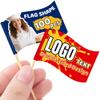 100Pcs Custom Toothpick Flags with Logo/Photo Food Labels for Party Buffet Personalized Cupcake Toppers Flag Toothpicks for Appetizers, Buffet, Cupcake, Food, Fruit, Party Decoration view 1