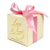 30PCS Small Gift Boxes, White Gift Box with Ribbon Wedding Party Favor Boxes Fancy Candy Gift Boxes with Lids for Anniverary Birthday Valentine's Day Packaging Presents 2.6x2.6x2.6 inch(S,Pink) view 1