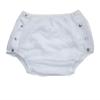 Adult Incontinence Snap-on Plastic Pants Women,White,M view 1