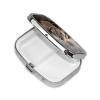 Wildlife Lion Pill Box Round Pill Case for Pocket Purse 2 Compartment Medicine Pill Organizer Cute Portable Travel Pillbox Vitamin Cod Liver Oil Storage Box Unique Gift Organizer view 2