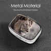 Wildlife Lion Pill Box Round Pill Case for Pocket Purse 2 Compartment Medicine Pill Organizer Cute Portable Travel Pillbox Vitamin Cod Liver Oil Storage Box Unique Gift Organizer view 4