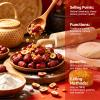 1 lb Jujube Dates - Pitted Red Dates | Bulk Large-size Jujubees Sweet & Chewy for Snacking Brewing Tea Soup Baking Oatmeal 500g view 4