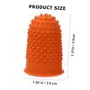 10Pcs Reusable Rubber Finger Protectors Fingertip Grips for Comfortable Handling Non Slip Design for Bank Tellers and Cashiers view 2