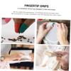 10Pcs Reusable Rubber Finger Protectors Fingertip Grips for Comfortable Handling Non Slip Design for Bank Tellers and Cashiers view 3