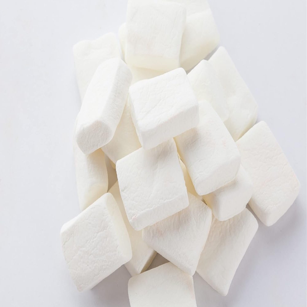 Candy With A Twist - Individually Wrapped Square Marshmallows - Vanilla - Perfect for Hot Chocolate, DIY S'mores, Party Favors, and Recipes - 72 Count