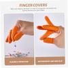 100Pcs Durable Latex Finger Covers Non Slip Finger Protectors for Gardening Elastic Design for Secure Fit Resistant Fingertip Covers view 3