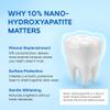 IZKUT 10% Nano Hydroxyapatite Toothpaste: Fluoride Free Natural Whitening Toothpaste for Sensitive Teeth, Enamel Support, Plaque Remover, SLS Free, Fresh Mint Flavor, Adults & Kids, 4 oz (Pack of 2) view 3