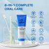 IZKUT 10% Nano Hydroxyapatite Toothpaste: Fluoride Free Natural Whitening Toothpaste for Sensitive Teeth, Enamel Support, Plaque Remover, SLS Free, Fresh Mint Flavor, Adults & Kids, 4 oz (Pack of 2) view 4