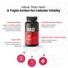 Revive | NAD+ Supplement Tablets for Men & Women | NAD Supplement Powered by RiaGev-SR | Cellular Energy, Metabolism, Brain and Healthy Aging Support | Vegan, Non-GMO & Gluten-Free (90 Tablets) view 3
