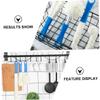 PENIKOKO 3 Pcs Wine Glass Cleaning Brush Set Flexible Cup Cleaner for Highball and Stemware Sponge Brushes for Household and Kitchen Use view 2