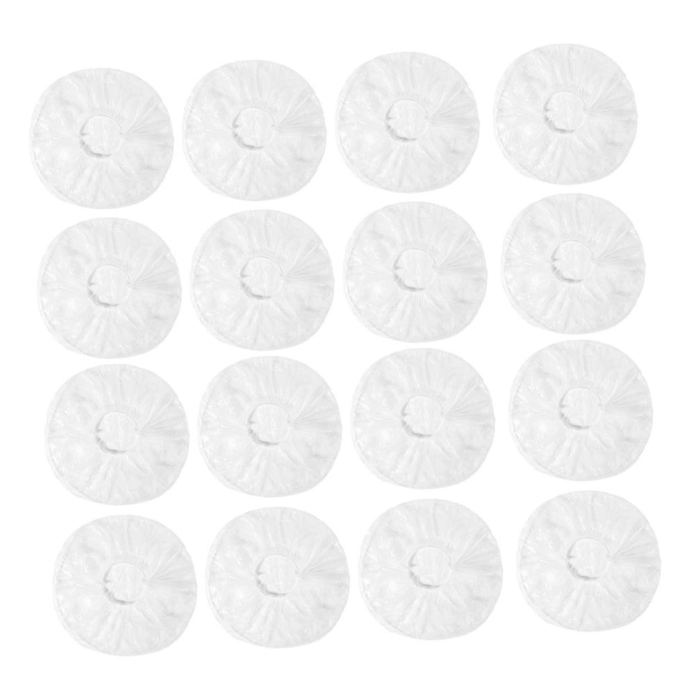 Zerodeko 200pcs Quality Pe Material Bowl Plastic Wrap Disposable Bowl Cover for Food Storage Dish Cover Plate