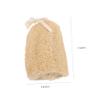 OSOLADY 2Pcs Natural Loofah Dishwashing Sponges Scrubber for Kitchen Bathroom Strong Water Absorption Non Damaging Cleaning Scrubber Sponges view 2