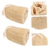 OSOLADY 2Pcs Natural Loofah Dishwashing Sponges Scrubber for Kitchen Bathroom Strong Water Absorption Non Damaging Cleaning Scrubber Sponges view 3