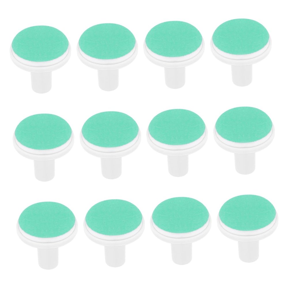FOMIYES 18pcs Baby Nail File Grinding Heads: Electric Nail Trimmer Replacement Pads for Newborns Infants and Toddlers - Baby Grooming Accessories