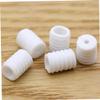 250pcs Adjustable Silicone Mask Buckles Slip Ear Protective Hooks for Masks for Running Cycling and Outdoor Activities Durable and Convenient Regulator White view 3