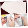 100pcs Suede Eyeglass Cleaning Cloths Jewelry Polishing Cloth for Screens Cameras and Glasses Sturdy Multipurpose Reusable Easy to Transport and Cleanliness view 3