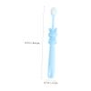 FOMIYES 3Pcs Cartoon Toothbrush for Soft Bristle Toothbrushes Rabbit Design Ergonomic Grip for Ages Cleaning with Tongue Brush Feature view 2