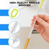 Heavy-Duty Straw Cleaner Brush Set - 8-Pack 12-Inch Long Brushes for Stanley Cup, Yeti & Hydro Flask | Flexible Core Deep-Cleans Baby Bottles, Tumbler Straws, Narrow Tubes (4 Sizes) view 3