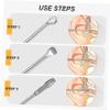 1Set Stainless Steel Picks Ear Cleaning Tools with Storage Box for and Thorough Wax Removal Portable Cleaning Scoops Ear Cleaners view 3