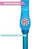 YYBOES A Pair Foldable Forearm Crutches(Pink/Blue), Height Adjustable Crutches(93-115cm), Aluminum Lightweight Crutches, Suitable Height 4'7 -6' ( view 2