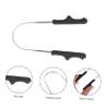 2Sets Tongue Cleaners for Adults Ergonomic Oral Care Scrapers with Wide Heads Comfortable Grip Black Design for Bad Breath Prevention and Enhanced Taste view 3