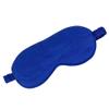 Lyssiatina Eye mask Pure Linen Sleep Mask with Elastic Band, No Pressure On Eyes,Side Sleeper Eye Cover Organic Cotton Core Blindfold,Napping & Yoga Travel Essentials (Cornflower Blue) view 1
