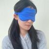 Lyssiatina Eye mask Pure Linen Sleep Mask with Elastic Band, No Pressure On Eyes,Side Sleeper Eye Cover Organic Cotton Core Blindfold,Napping & Yoga Travel Essentials (Cornflower Blue) view 4