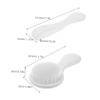 2Pcs Hair Brush and Comb Set Gentle Grooming Kit for Newborns Soft Bristles for Scalp Massage Cradle Cap Treatment Safe Materials for Boys view 2