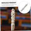 Anneome Vajra Spiritual Tibetan Necklace Buddha Neckless Bone Necklace for Men view 2