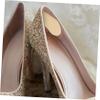 12 Pairs Self Adhesive Heel Protection Liners Invisible High Heel Inserts for All Shoe Types Comfortable Wear Cushions with Two Styles Each view 4