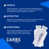 Carbs Fuel Original Energy Gels 24 Gel | 25g Carbs, 100 Calories per Gel | No Preservatives or Gelling Agents | Light, Neutral Flavor & Thin Consistency | Vegan & Gluten-Free Endurance Fuel view 2