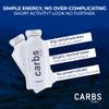 Carbs Fuel Original Energy Gels 24 Gel | 25g Carbs, 100 Calories per Gel | No Preservatives or Gelling Agents | Light, Neutral Flavor & Thin Consistency | Vegan & Gluten-Free Endurance Fuel view 4