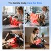 Handheld Red Light Therapy with Stand,Infrared Light Therapy Device with Timing &2 Modes,Red Light Therapy Wand for face&Body,Cold Therapy Machine for Wrists Knees Joints(5 * 808nm+12 * 650nm) view 4
