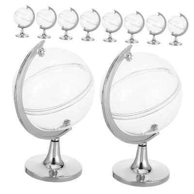 SOLUSTRE 30pcs Mini Globe: Clear Party Favor Boxes For Weddings Birthdays And Earth Day - Small Transparent Candy Containers For Sweets