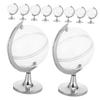 SOLUSTRE 30pcs Mini Globe: Clear Party Favor Boxes For Weddings Birthdays And Earth Day - Small Transparent Candy Containers For Sweets view 1