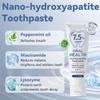7.5% Hydroxyapatite Toothpaste for Sensitive Teeth & Enamel Repair Strengthens, Whitens & Protects Teeth with Natural Nano Hydroxyapatite Fresh Mint Flavor, Gentle Daily Use for Adults 2.12 oz view 4