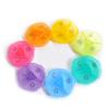 Compartment Rainbow Medicine Organizer Portable Weekly Pill Dispenser Straw for Travel Daily Medication Management view 2