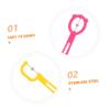 3PCS Tongue Exerciser for Oral Muscle Training Tool for Speech Clarity and Tongue Tip Practice Lightweight Device and Pronunciation Improvement view 3